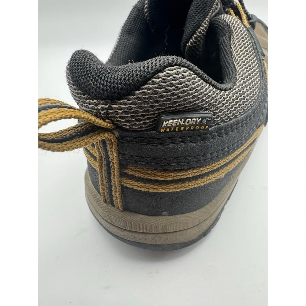 Keen Targhee 3 Low Height Men's Size 6 Waterproof Hiking Shoes Bungee Cord/Black